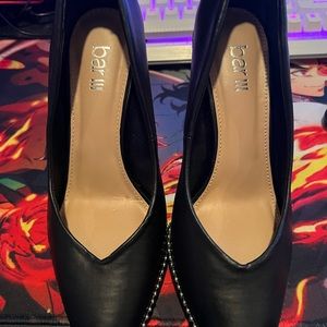 Bar III Women's Binsa Pointed Toe Slip On Lovely Studded Pumps Red Size 6.5M